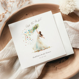 Whimsisches Brautparty vom Markt Serviette