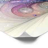 Whimsisches Butterfly-Schlafzimmerposter Poster (Ecke)