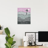 Whimsisches Christliches Bibelpreisposter Poster (Heimbüro)