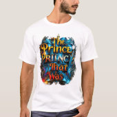 Whimsisches Design des T - Shirt "Der Prinz, der w (Vorderseite)