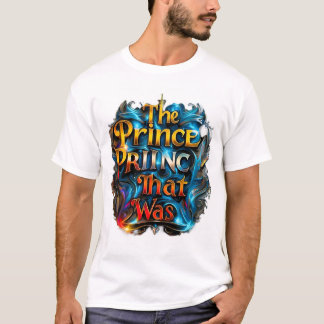 Whimsisches Design des T - Shirt "Der Prinz, der w