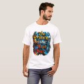 Whimsisches Design des T - Shirt "Der Prinz, der w (Vorne ganz)