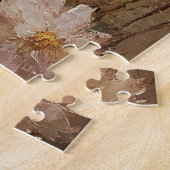 Whimsisches Duckeln mit Blume Frühlingskunst Puzzle (Seite)