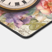 Whimsisches Englisch Hütte House Blume beobachten Schreibtischunterlage (Ecke)