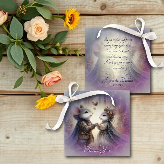 Whimsisches Fairytale Forest Fantasy Geschenkanhänger