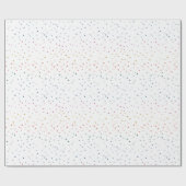 Whimsisches farbiges Schneefall-Papier Geschenkpapier (Flach)