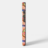 Whimsisches florales Jugendstil-Muster Case-Mate iPhone Hülle (Rückseite / Links)