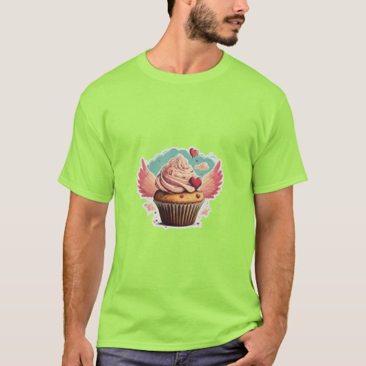 Whimsisches Flügel: Der süßeste Start T-Shirt (Vorderseite)