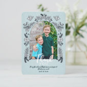 Whimsisches Foto Arch Blume Weihnachten Danke C (Stehend Vorderseite)