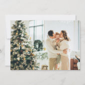 Whimsisches Foto Doodle Weihnachten (Rückseite)