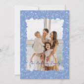 Whimsisches Foto Weihnachtskarte Feiertagskarte (Vorderseite)