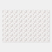 Whimsisches Französisch Geschenkpapier Set (Vorderseite 2)