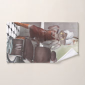 Whimsisches Friseursalon Handtuch (Handtuch)