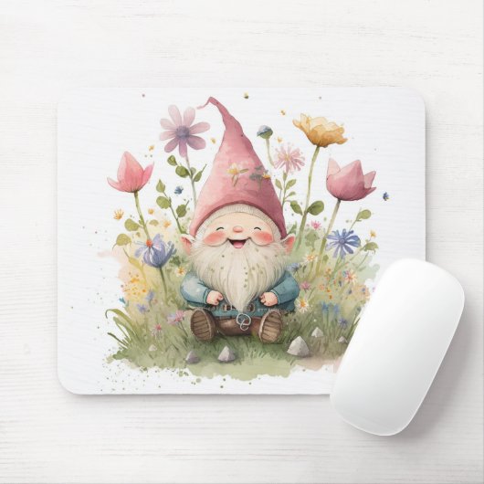 Whimsisches Genom im Garten Mousepad (Mit Mouse)