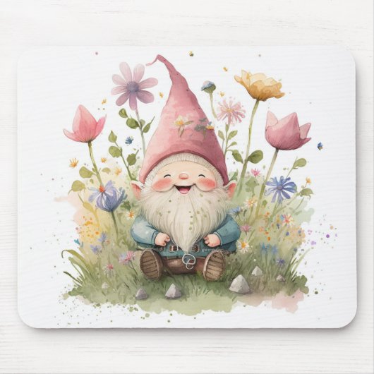 Whimsisches Genom im Garten Mousepad (Vorne)