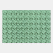 Whimsisches grünes Pilz Geschenkpapier Set (Vorderseite 3)