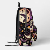 Whimsisches Halloween Night Sky Muster Bedruckter Rucksack (Links)