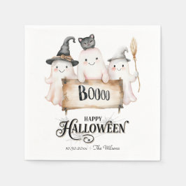 Whimsisches Halloween-Party Napkins mit Niedlicher Serviette