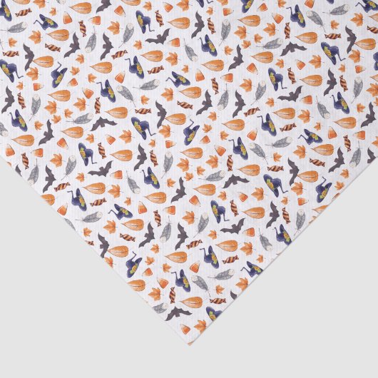 Whimsisches Halloween Seidenpapier (Ausschnitt)