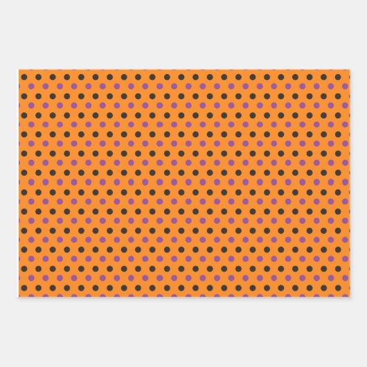 Whimsisches Halloween-Set von 3 Geschenkpapier Set (Vorderseite 2)