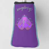 Whimsisches Herz Personalisiert Golf Headcover (Rotieren 90)