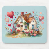 Whimsisches Herzklopftheater Kunst Mousepad (Vorne)