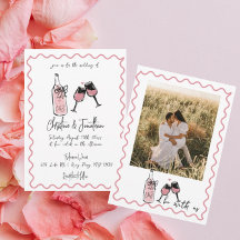 Whimsisches Illustriert | Retro-Hochzeit