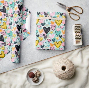 Whimsisches Karton Geschenkpapier