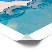 Whimsisches Kinderzimmer Art Poster (Ecke)