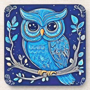 Whimsisches Kreidehuhn Getränkeuntersetzer