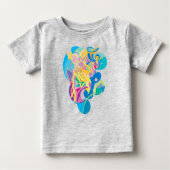 Whimsisches Kunstwerk Baby T-shirt (Vorderseite)