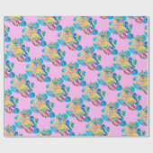 Whimsisches Kunstwerk Geschenkpapier (Flach)