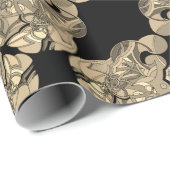 Whimsisches Kunstwerk Geschenkpapier (Rolleneckpunkt)