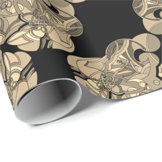 Whimsisches Kunstwerk Geschenkpapier (Rolleneckpunkt)