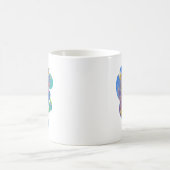 Whimsisches Kunstwerk Kaffeetasse (Mittel)