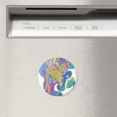 Whimsisches Kunstwerk Magnet (In Situ (Geschirrspüler))