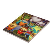 Whimsisches Land der Kaffeekuppen Fliese (Seite)