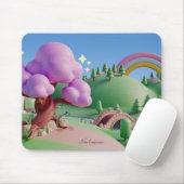 Whimsisches Märchenlandschaftsbild Mauspad (Mit Mouse)