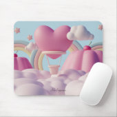Whimsisches Märchenlandschaftsbild Mauspad (Mit Mouse)