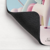 Whimsisches Märchenlandschaftsbild Mauspad (Ecke)