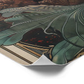 Whimsisches Meerjunggebäck mit Gin Flasche - Fanta Poster (Ecke)