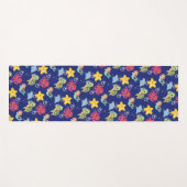 Whimsisches Mermaid-Wachtagsparty Yogamatte (Vorderseite (Horizontal))