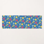 Whimsisches Mermaid-Wachtagsparty Yogamatte (Vorderseite (Horizontal))