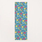 Whimsisches Mermaid-Wachtagsparty Yogamatte (Vorderseite)