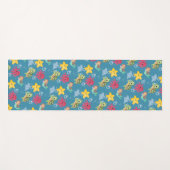 Whimsisches Mermaid-Wachtagsparty Yogamatte (Vorderseite (Horizontal))