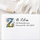 Whimsisches Monogramm Z (Insitu)