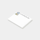 Whimsisches Monogramm Z Post-it Klebezettel (angewinkelt)