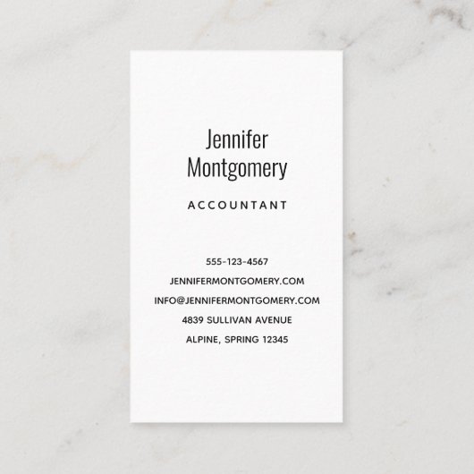 Whimsisches Nachtleben Big Moon Landschaft Visitenkarte (Rückseite)