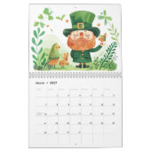 Whimsisches Niedliche Tiere Kalender (Mär 2027)