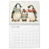 Whimsisches Niedliche Tiere Kalender (Jan 2027)